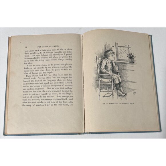 THE STORY of PATSY Kate Douglas Wiggin 1st Ed 1889 Houghton Mifflin Co illust HC - Picture 8 of 15